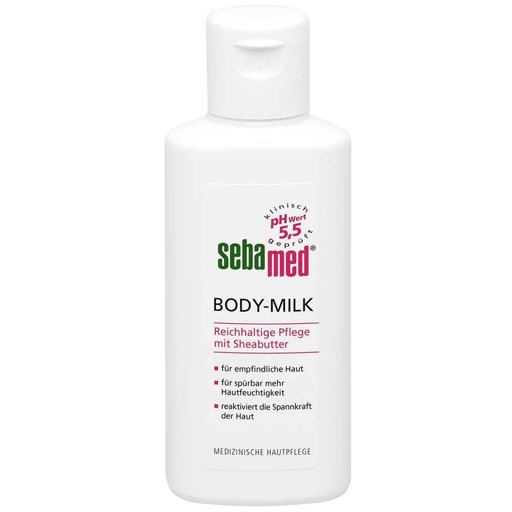 کرم بدن سبامد مدل milk حجم 15 میلی لیتر